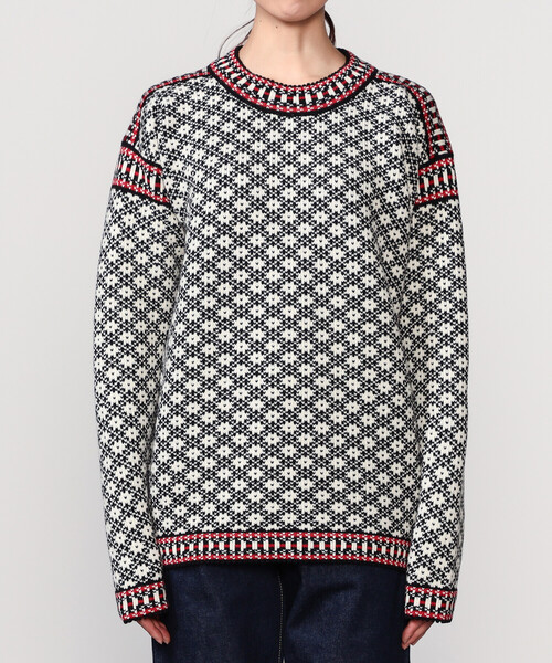 Bshop(ビショップ)の「Longa Liis | ヴィンテージ フォークセーター BLACK WOMEN(ニット/セーター・レディース・ブラック系その他・XS)」の7枚目の写真