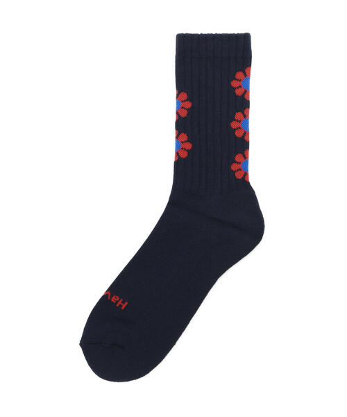 ROSTER SOX（ロスターソックス）の「ROSTER SOX/ロスターソックス　PEACE SOCKS メンズ レディース（ソックス/靴下・メンズ・ネイビー/オリーブ系/ブラック・1/2）」の5枚目の写真