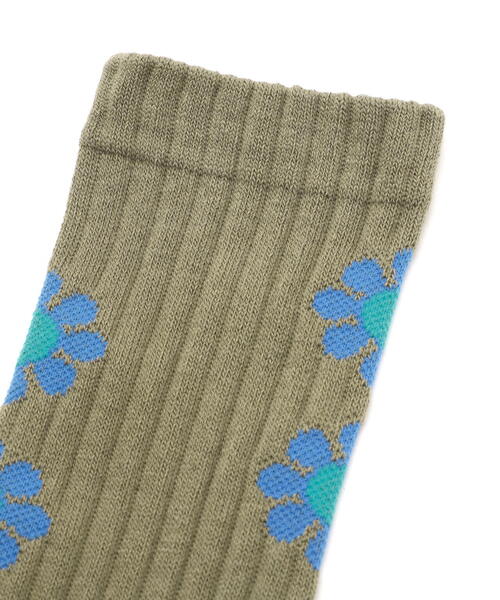 ROSTER SOX(ロスターソックス)の「ROSTER SOX/ロスターソックス PEACE SOCKS メンズ レディース(ソックス/靴下・メンズ・ネイビー/オリーブ系/ブラック・1/2)」の9枚目の写真