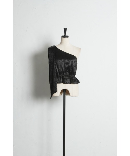 ARVELLIA(アルベリア)の「RIBBON STRAP BUSTIER(その他トップス・レディース・ブラック/ブラウン・M)」の18枚目の写真