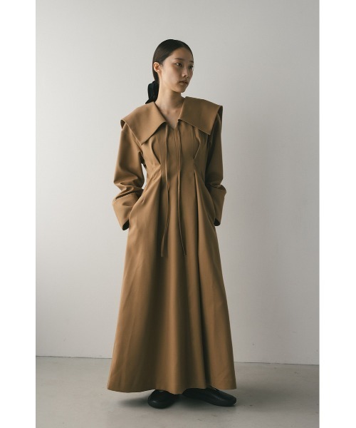 セール】ビッグカラーワンピース（ワンピース）｜STYLEMIXER（スタイル