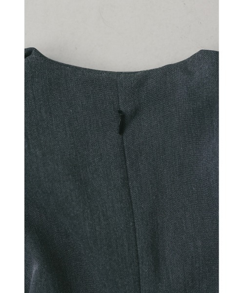 STYLEMIXER(スタイルミキサー)の「ビッグカラーワンピース(ワンピース・レディース・キャメル/グレー・SMALL/MEDIUM)」の11枚目の写真
