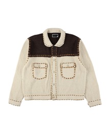 MULTI KNIT SHIRT JACKET（ニット/セーター）｜PHINGERIN