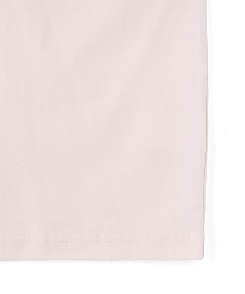MILKFED.(ミルクフェド)の「CANDY HEART LOGO B/B TEE(Tシャツ/カットソー・レディース・ライトピンク/ブラック/ホワイト・L/M)」の4枚目の写真