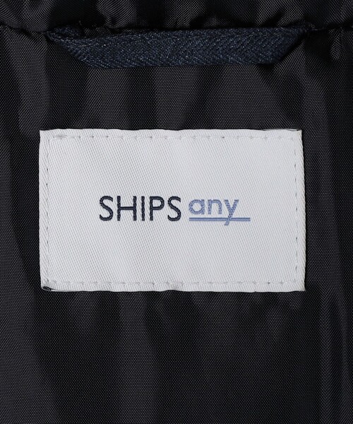 SHIPS any(シップス エニィ)の「【WEB限定】SHIPS any:〈撥水/防風/洗濯機可能〉オールウェザー ウールライク SORONA(R) 中綿 フード ブルゾン◇(ブルゾン・メンズ・ダークグレー/ネイビー・MEDIUM/LARGE/X-LARGE)」の17枚目の写真