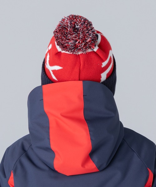 phenix(フェニックス)の「phenix(フェニックス)Phenix Big Logo Junior Knit Hat フェニックス ビッグロゴ ニットハット ニットキャップ(保温性/吸汗速乾)(ニットキャップ/ビーニー・キッズ・グレイッシュブルー/ブラック/カーキ/ネイビー/マスタード・ONE SIZE)」の7枚目の写真
