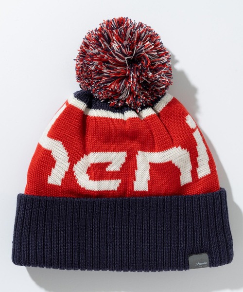 phenix(フェニックス)の「phenix(フェニックス)Phenix Big Logo Junior Knit Hat フェニックス ビッグロゴ ニットハット ニットキャップ(保温性/吸汗速乾)(ニットキャップ/ビーニー・キッズ・グレイッシュブルー/ブラック/カーキ/ネイビー/マスタード・ONE SIZE)」の16枚目の写真