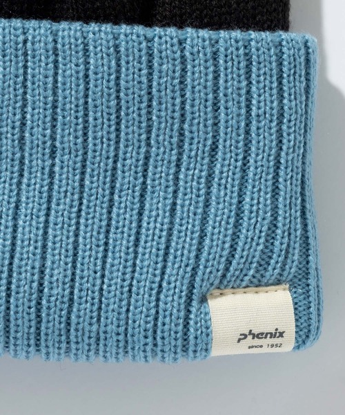 phenix(フェニックス)の「phenix(フェニックス)Phenix Big Logo Junior Knit Hat フェニックス ビッグロゴ ニットハット ニットキャップ(保温性/吸汗速乾)(ニットキャップ/ビーニー・キッズ・グレイッシュブルー/ブラック/カーキ/ネイビー/マスタード・ONE SIZE)」の21枚目の写真