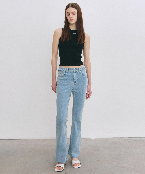 NICK&NICOLE(ニックアンドニコール)の「SLIM BOOTS CUT DENIM JEANS_LIGHT BLUE(デニムパンツ・レディース・その他・MEDIUM/LARGE/SMALL)」の5枚目の写真