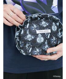 Samansa Mos2 blue（サマンサモスモスブルー）の「【Disney】ヴィランズ/フリルポーチ（その他雑貨）」