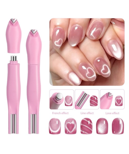 Vini（ヴィニ）の「3way マグネット ネイル スティック（ネイル用品/ネイルケア・レディース・ピンク・FREE）」の5枚目の写真