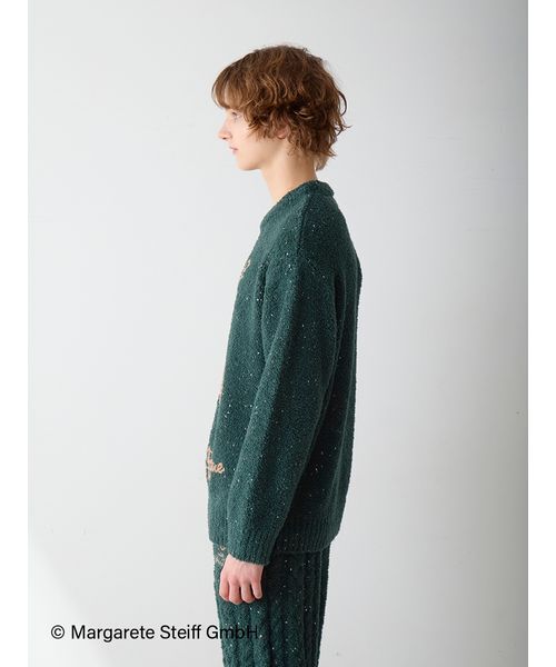 セール】【Steiff】【HOMME】パウダーネップジャガードプルオーバー