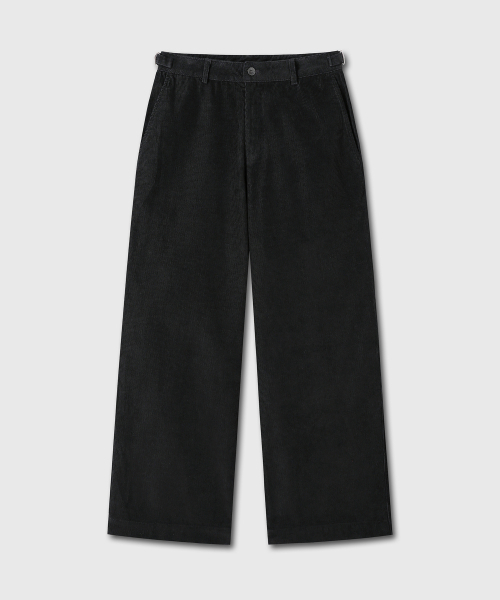 DIVEIN(ダイブイン)の「UNIFORM CORDUROY CHINO PANTS (BLACK)(その他パンツ・メンズ・その他・0/1/2)」の3枚目の写真