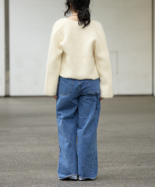 セール】IENA LA BOUCLE ファーニットジャケット（ニット/セーター