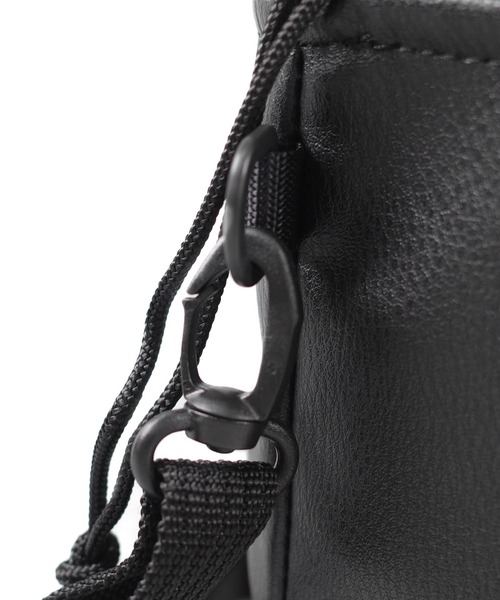 FREDRIK PACKERS(フレドリックパッカーズ)の「【FREDRIK PACKERS】DRAWSTRING MINI TOTE ECO LEATHER ドローストリング ミニ トート エコ レザー(トートバッグ・レディース・ブラック・FREE)」の8枚目の写真