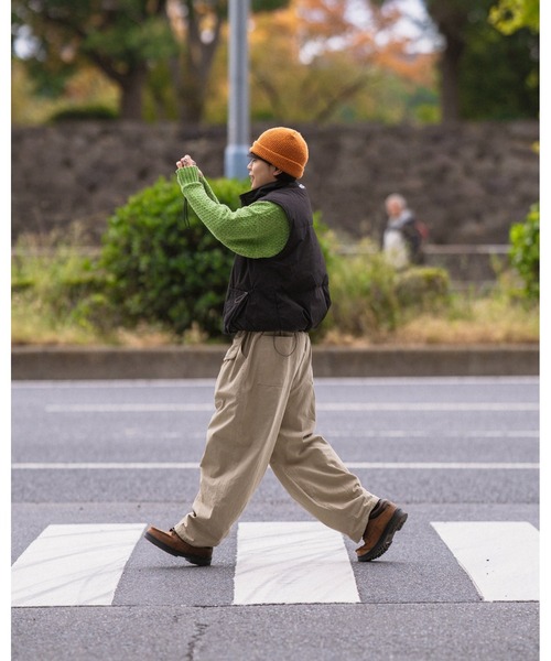 CIASU（シアス）の「短丈モールリブニット（ニット/セーター・メンズ・グリーン/ブラック/ブラウン・MEDIUM/LARGE）」の19枚目の写真