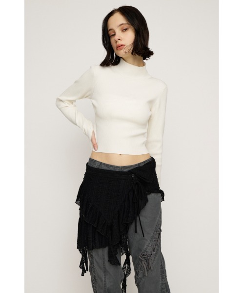 SLY（スライ）の「WRAP LACE SKIRT BELT ラップ レーススカート ベルト