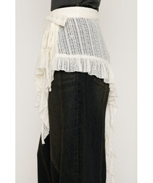 SLY（スライ）の「WRAP LACE SKIRT BELT ラップ レーススカート ベルト