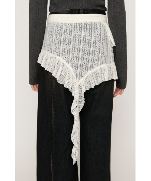 SLY（スライ）の「WRAP LACE SKIRT BELT ラップ レーススカート ベルト