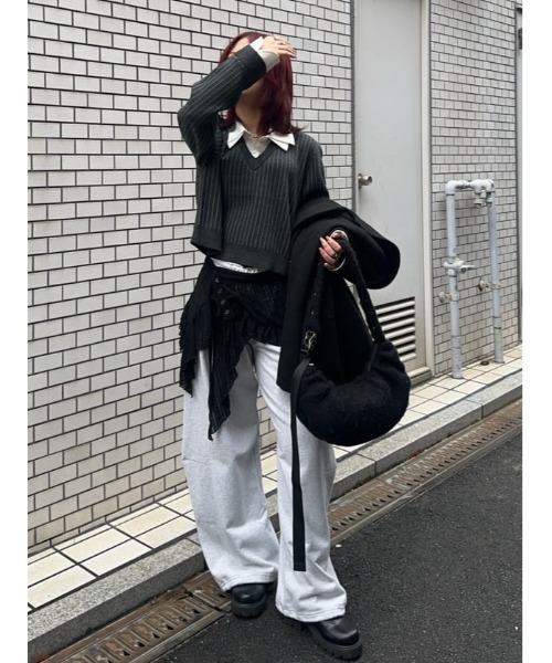 SLY(スライ)の「WRAP LACE SKIRT BELT ラップ レーススカート ベルト 秋服 冬服(スカート・レディース・アイボリー/ブラック・FREE)」の7枚目の写真