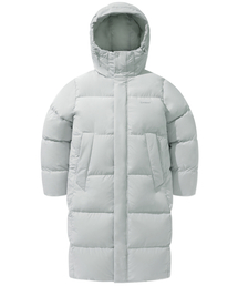 シービック RDS ロングダウンジャケット ライトグレー