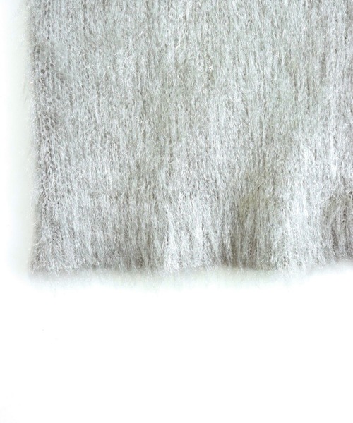 ANAP（アナップ）の「ラメシャギーニットカーディガン（カーディガン/ボレロ・レディース・ブラウン/ピンク/グレー・F）」の12枚目の写真