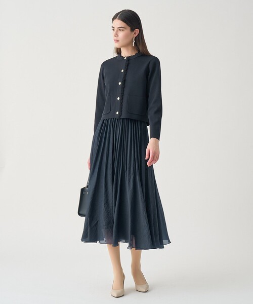 ANAYI(アナイ)の「【Eternal Line 2026】オーガンジーエアリープリーツ スカート(スカート・レディース・アイボリー/コーラル/ネイビー/ミント・34/36/38)」の20枚目の写真