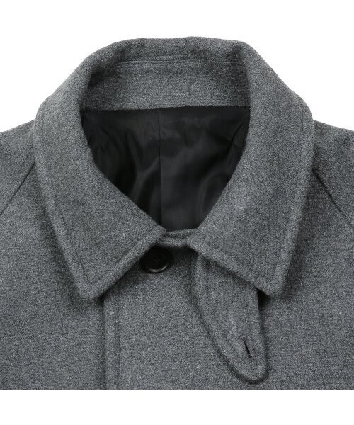 sortie(ソルティ)の「Bonheur Wool Balmacaan Coat (Gray)(チェスターコート・メンズ・その他・LARGE/MEDIUM/X-LARGE)」の2枚目の写真