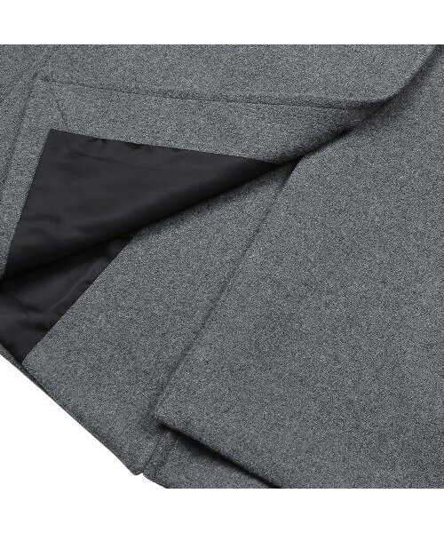 sortie(ソルティ)の「Bonheur Wool Balmacaan Coat (Gray)(チェスターコート・メンズ・その他・LARGE/MEDIUM/X-LARGE)」の6枚目の写真