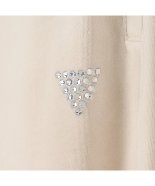 Guess(ゲス)の「COUTURE Straight Long Pant スウェットパンツ (スウェットパンツ・レディース・ブラック/ホワイト系その他・SMALL/X-SMALL/MEDIUM)」の6枚目の写真