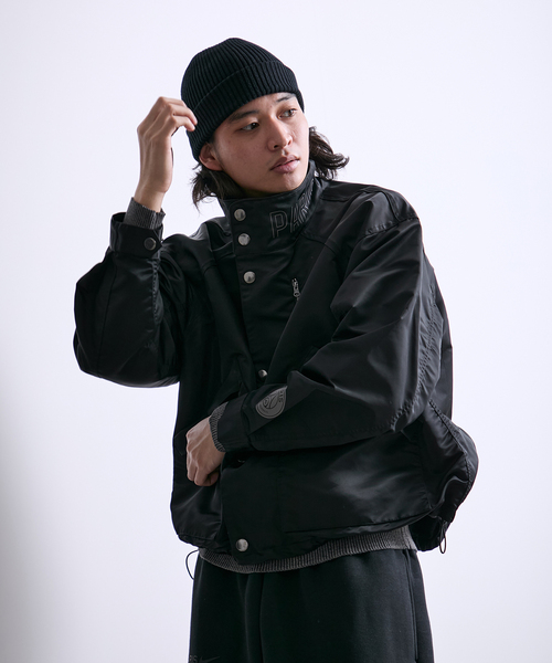 PARIS SAINT-GERMAIN(パリサンジェルマン)の「【Paris Saint-Germain / パリ・サン=ジェルマン】 JP Stand Collar Short Blouson(その他アウター・メンズ・ブラック/ブラウン・LARGE/MEDIUM)」の13枚目の写真