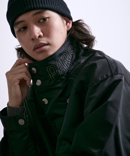 PARIS SAINT-GERMAIN(パリサンジェルマン)の「【Paris Saint-Germain / パリ・サン=ジェルマン】 JP Stand Collar Short Blouson(その他アウター・メンズ・ブラック/ブラウン・LARGE/MEDIUM)」の15枚目の写真