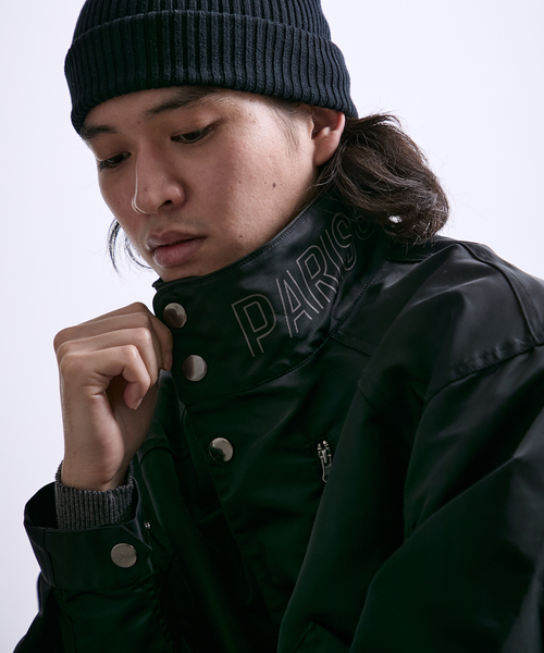 PARIS SAINT-GERMAIN(パリサンジェルマン)の「【Paris Saint-Germain / パリ・サン=ジェルマン】 JP Stand Collar Short Blouson(その他アウター・メンズ・ブラック/ブラウン・LARGE/MEDIUM)」の16枚目の写真
