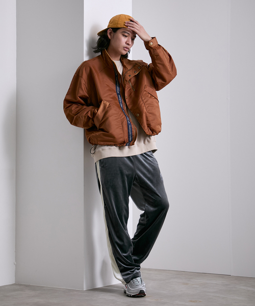 PARIS SAINT-GERMAIN(パリサンジェルマン)の「【Paris Saint-Germain / パリ・サン=ジェルマン】 JP Stand Collar Short Blouson(その他アウター・メンズ・ブラック/ブラウン・LARGE/MEDIUM)」の20枚目の写真