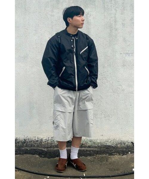 SEARCH410(サーチ410)の「ナイロンハーフポケットショーツグレー(その他パンツ・メンズ・その他・MEDIUM)」の6枚目の写真