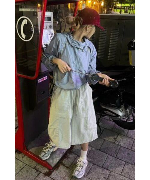 SEARCH410(サーチ410)の「ナイロンハーフポケットショーツグレー(その他パンツ・メンズ・その他・MEDIUM)」の8枚目の写真