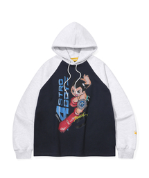 MAINBOOTH（メインブース）の「[アトム] マハ5 フードパーカー(チャコール)（パーカー）」