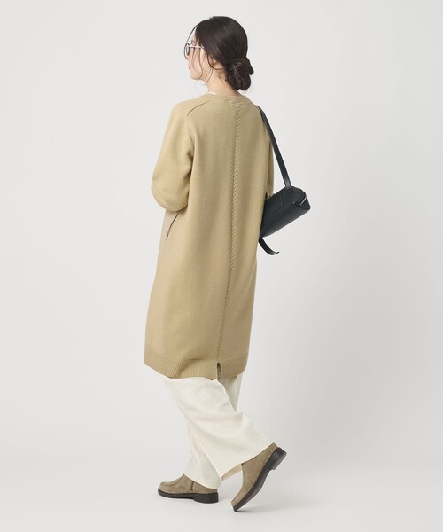 セール】【WEB限定】スウェット×ニット コンビワンピース