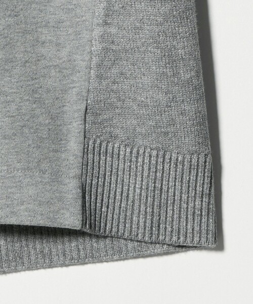 BEAUTY&YOUTH UNITED ARROWS（ビューティーアンドユースユナイテッドアローズ）の「【WEB限定】スウェット×ニット コンビワンピース ウォッシャブル（ワンピース・レディース・ダークグレー/ベージュ/グレー系・FREE）」の21枚目の写真