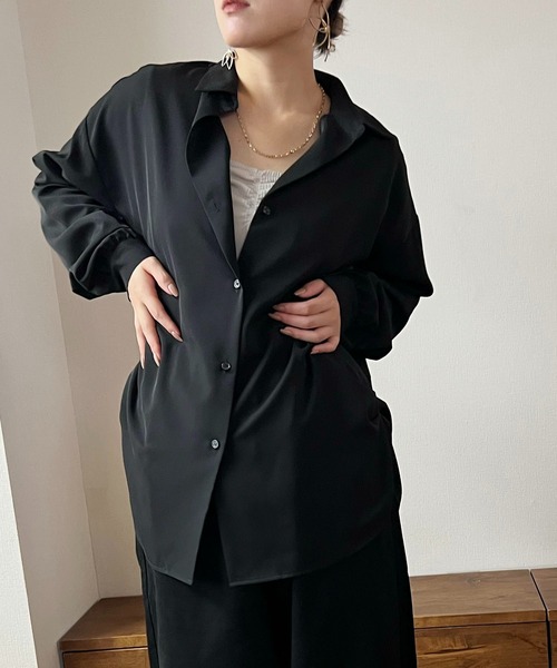 即日発送❤︎MACHATT パファーシャツ　ブラック 即日発送❤︎MACHATT パファーシャツ ブラック