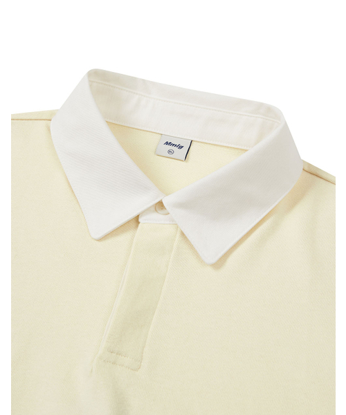MMLG（エムエムエルジー）の「[Mmlg] BLOCK RUGBY LSV-T (NATURAL SOAP)（Tシャツ/カットソー・レディース・その他・SMALL/MEDIUM/LARGE/X-LARGE）」の4枚目の写真