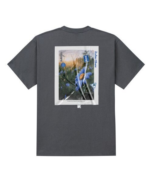 RADINEO(ラディネオ)の「トライアングルフラワー半袖Tシャツグレー(Tシャツ/カットソー・メンズ・その他・LARGE/MEDIUM/SMALL/X-LARGE)」の1枚目の写真