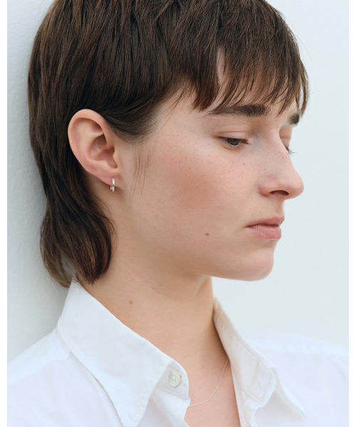 ANOTHERLAYER（アナザーレイヤー）の「Light Silky Earring - Silver (silver925)（ピアス（両耳用）・レディース・その他・FREE）」の3枚目の写真