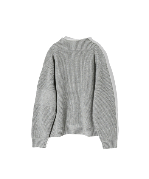 HORLISUN(ホーリーサン)の「Marshall Full Zip Up Rib Knit Multi Gray(ニット/セーター・メンズ・その他・LARGE/MEDIUM)」の3枚目の写真