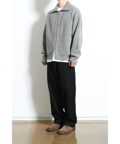 HORLISUN(ホーリーサン)の「Marshall Full Zip Up Rib Knit Multi Gray(ニット/セーター・メンズ・その他・LARGE/MEDIUM)」の7枚目の写真