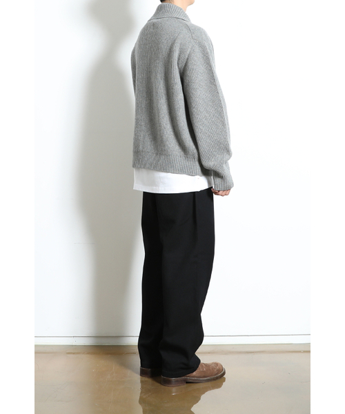 HORLISUN(ホーリーサン)の「Marshall Full Zip Up Rib Knit Multi Gray(ニット/セーター・メンズ・その他・LARGE/MEDIUM)」の9枚目の写真