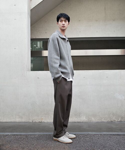 HORLISUN(ホーリーサン)の「Marshall Full Zip Up Rib Knit Multi Gray(ニット/セーター・メンズ・その他・LARGE/MEDIUM)」の14枚目の写真