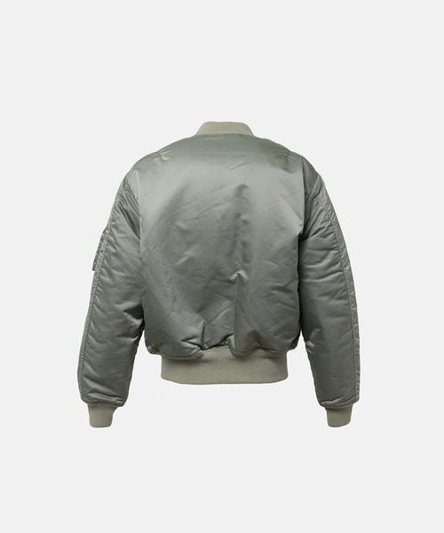 SimplyComplicated(シンプリーコンプリケイテッド)の「ALT BOMBMER JACKET(MA-1・メンズ・ダークグリーン/ブラック・1/2/3)」の7枚目の写真