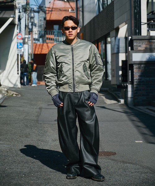 Simply complicated ma-1 フライトジャケット ALT BOMBMER JACKET（MA-1）｜SimplyComplicated（シンプリーコンプリ