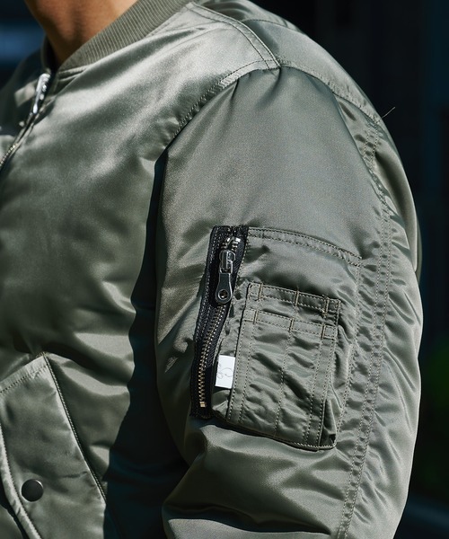 Simply complicated ma-1 フライトジャケット ALT BOMBMER JACKET（MA-1）｜SimplyComplicated（シンプリーコンプリ